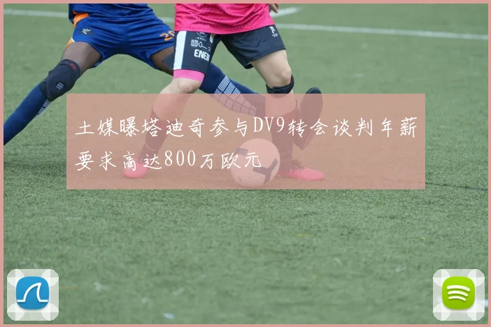 土媒曝塔迪奇参与DV9转会谈判年薪要求高达800万欧元